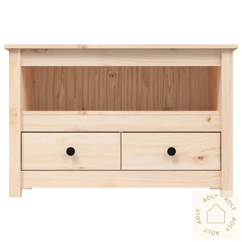 Tv-Benk 79X35X52 Cm Heltre Furu