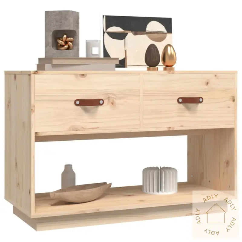 Tv-Benk 90X40X60 Cm Heltre Furu