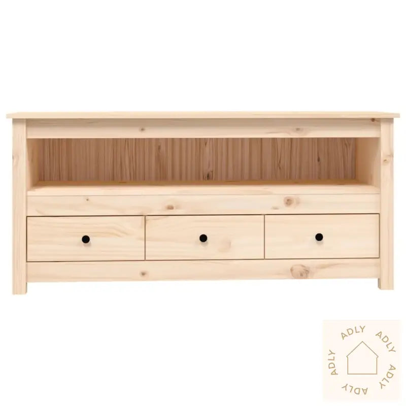 Tv-Benk 114X35X52 Cm Heltre Furu