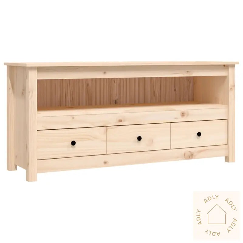 Tv-Benk 114X35X52 Cm Heltre Furu