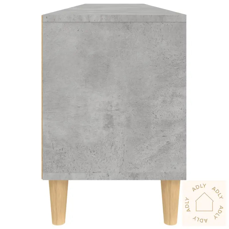 Tv-Benk Betonggrå 150X30X44,5 Cm Konstruert Tre