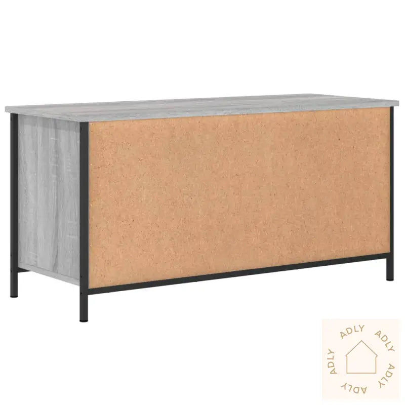 Tv-Benk Grå Sonoma 100X40X50 Cm Konstruert Tre