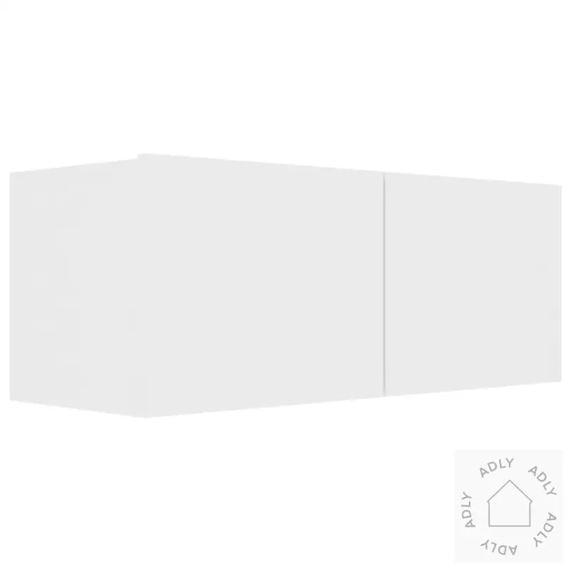 Tv-Skapsett 5 Deler Hvit Konstruert Tre