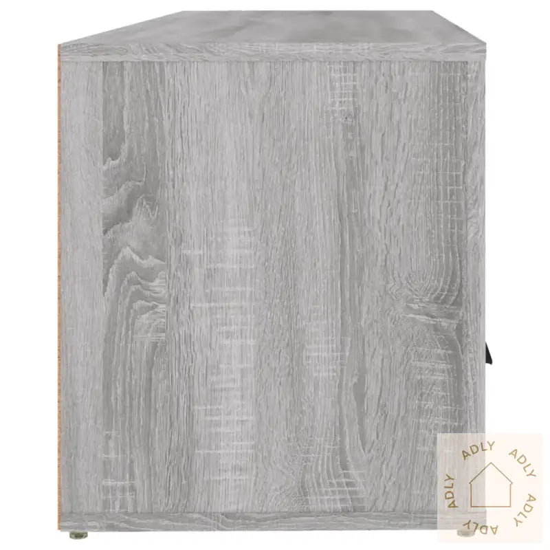 Tv-Benk Grå Sonoma 100X35X40 Cm Konstruert Tre