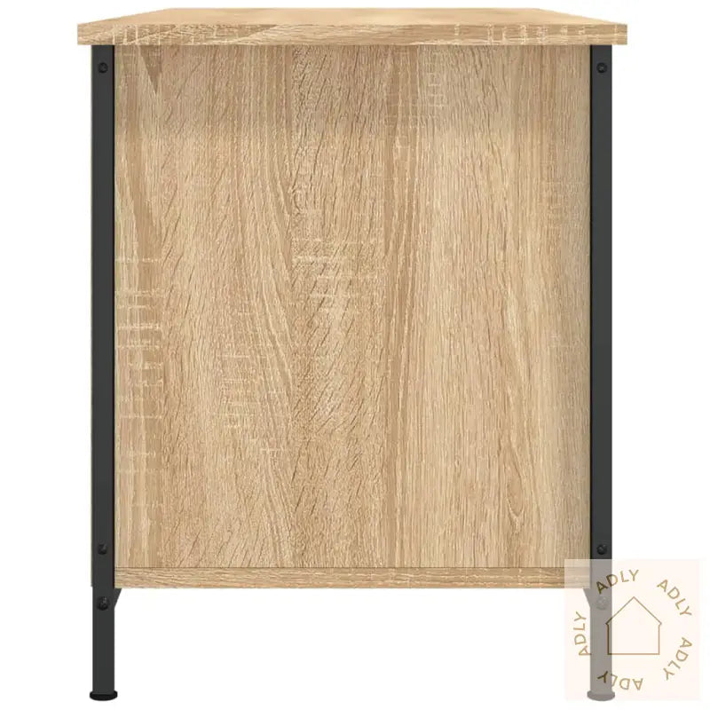 Tv-Benk Sonoma Eik 100X40X50 Cm Konstruert Tre