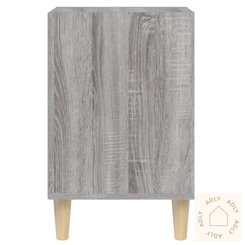 Tv-Benk Grå Sonoma 100X35X55 Cm Konstruert Tre