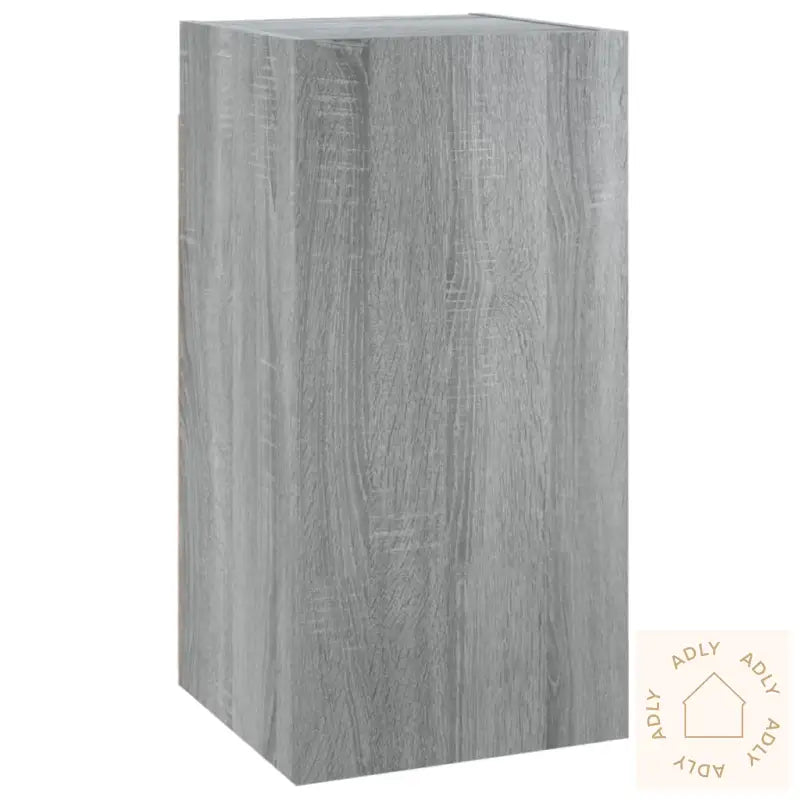 Tv-Skapsett 6 Deler Grå Sonoma Konstruert Tre