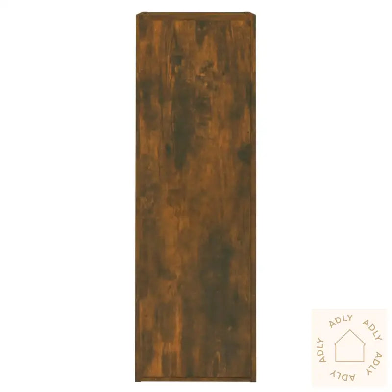 Tv-Skapsett 4 Deler Røkt Eik Konstruert Tre