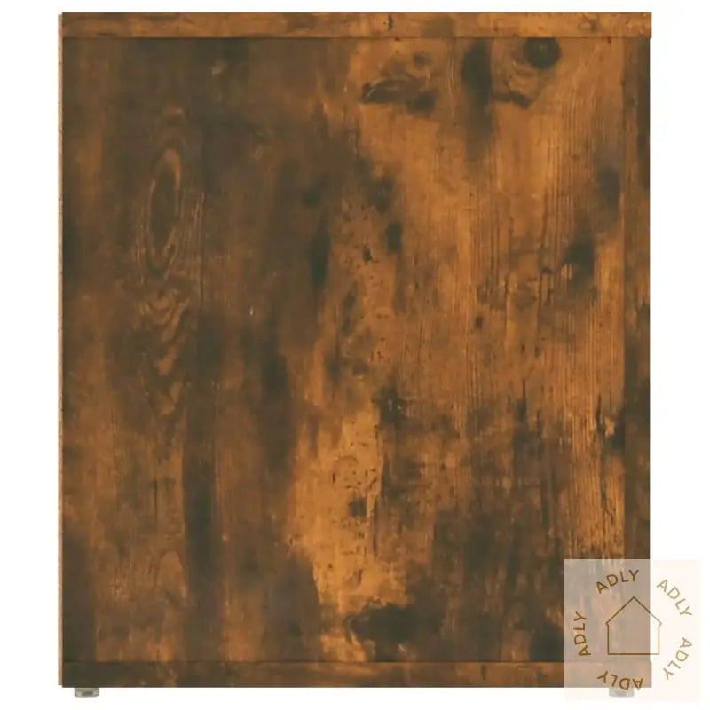 Tv-Benk Røkt Eik 100X35X40 Cm Konstruert Tre