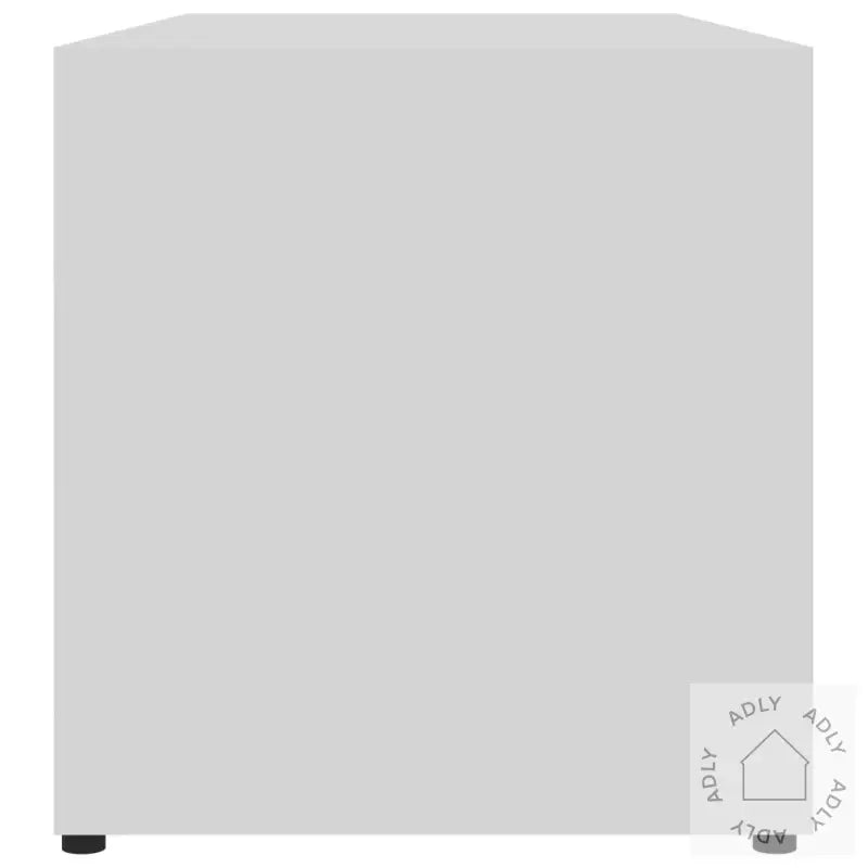 Tv-Benk Hvit 80X34X36 Cm Konstruert Tre