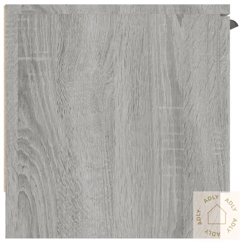 Tv-Benk Grå Sonoma 102X35X36,5 Cm Konstruert Tre