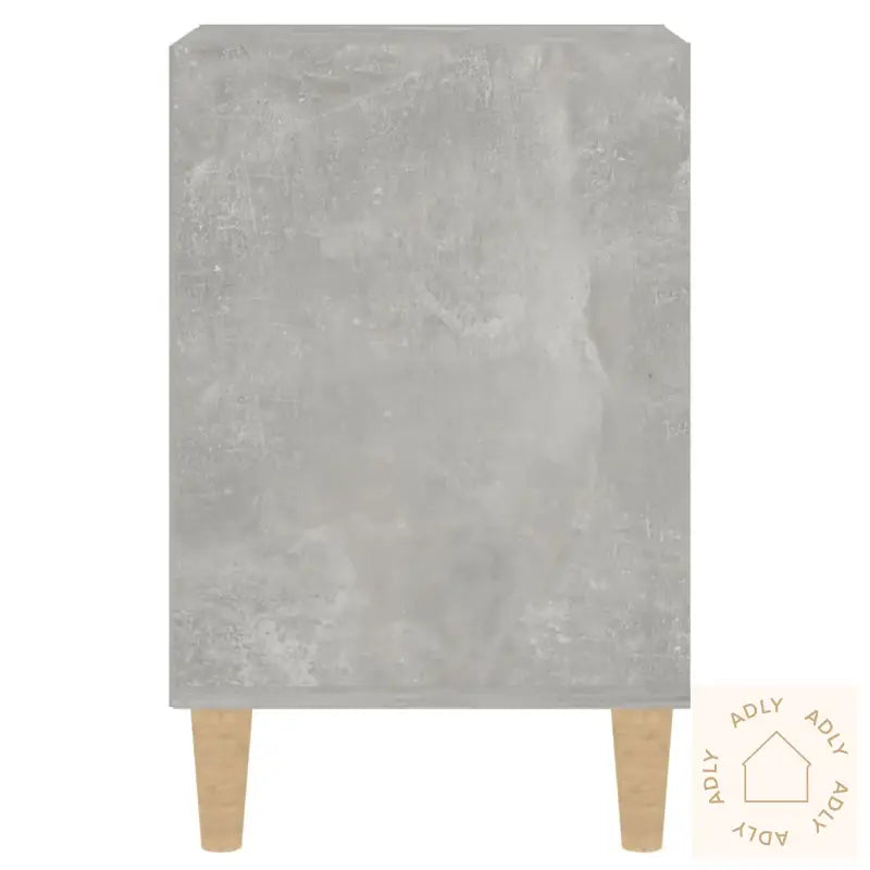 Tv-Benk Betonggrå 100X35X55 Cm Konstruert Tre