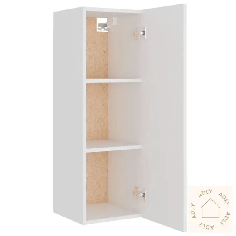 Tv-Skapsett 5 Deler Hvit Konstruert Tre