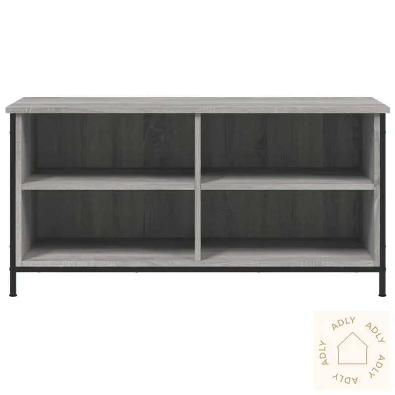 Tv-Benk Grå Sonoma 100X40X50 Cm Konstruert Tre