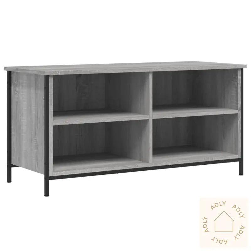 Tv-Benk Grå Sonoma 100X40X50 Cm Konstruert Tre