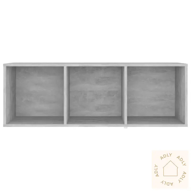 Tv-Benker 3 Stk Betonggrå 107X35X37 Cm Konstruert Tre