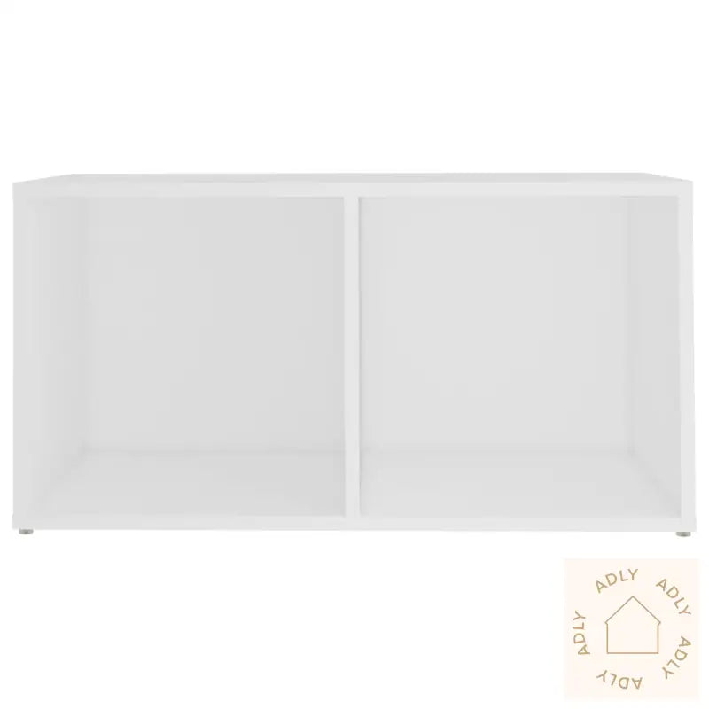 Tv-Benker 2 Stk Hvit 72X35X36,5 Cm Konstruert Tre