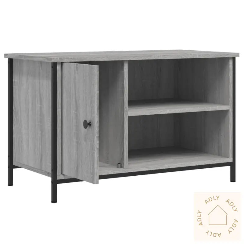 Tv-Benk Grå Sonoma 80X40X50 Cm Konstruert Tre
