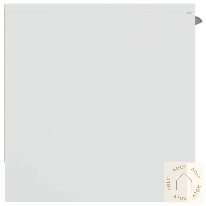 Tv-Benk Hvit 102X35X36,5 Cm Konstruert Tre