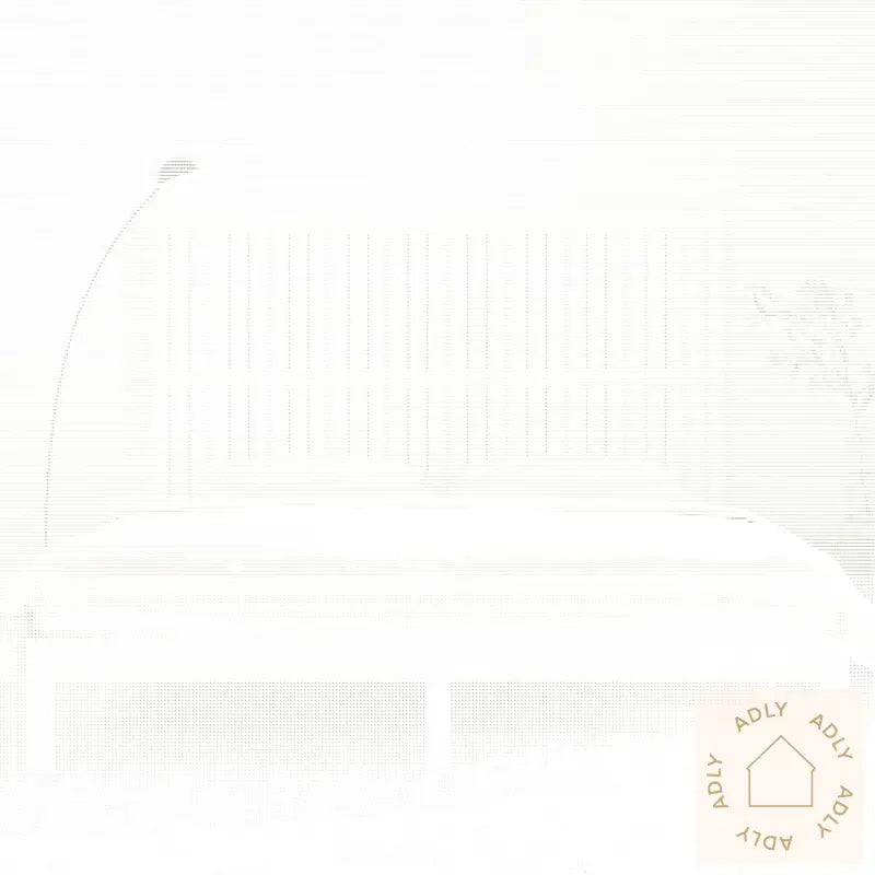 Veggmontert Sengegavl Hvit 185X3X110 Cm Heltre Furu