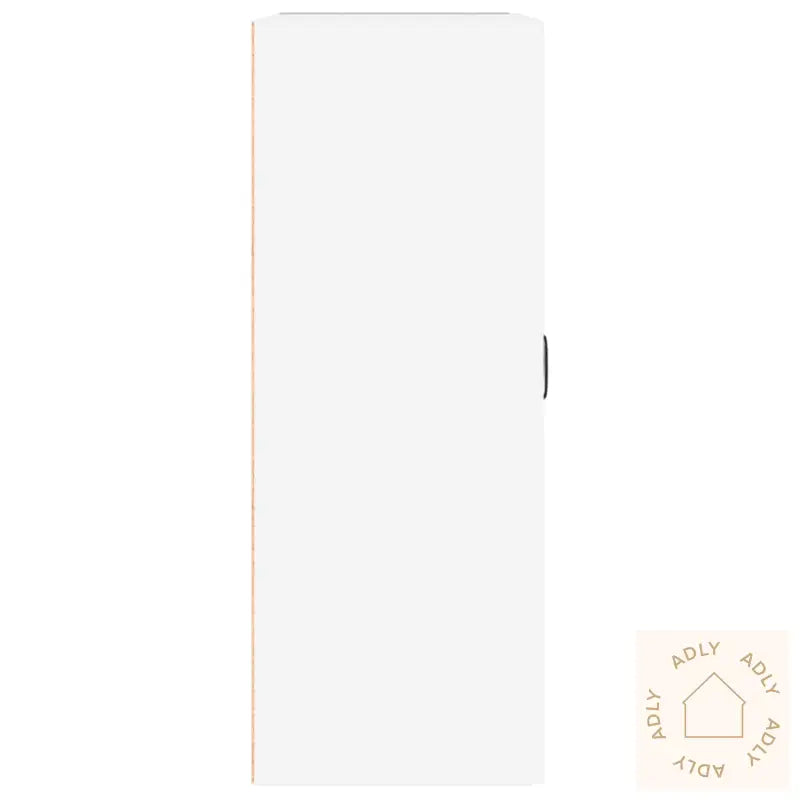 Hengende Veggskap Høyglans Hvit 69,5X32,5X90 Cm