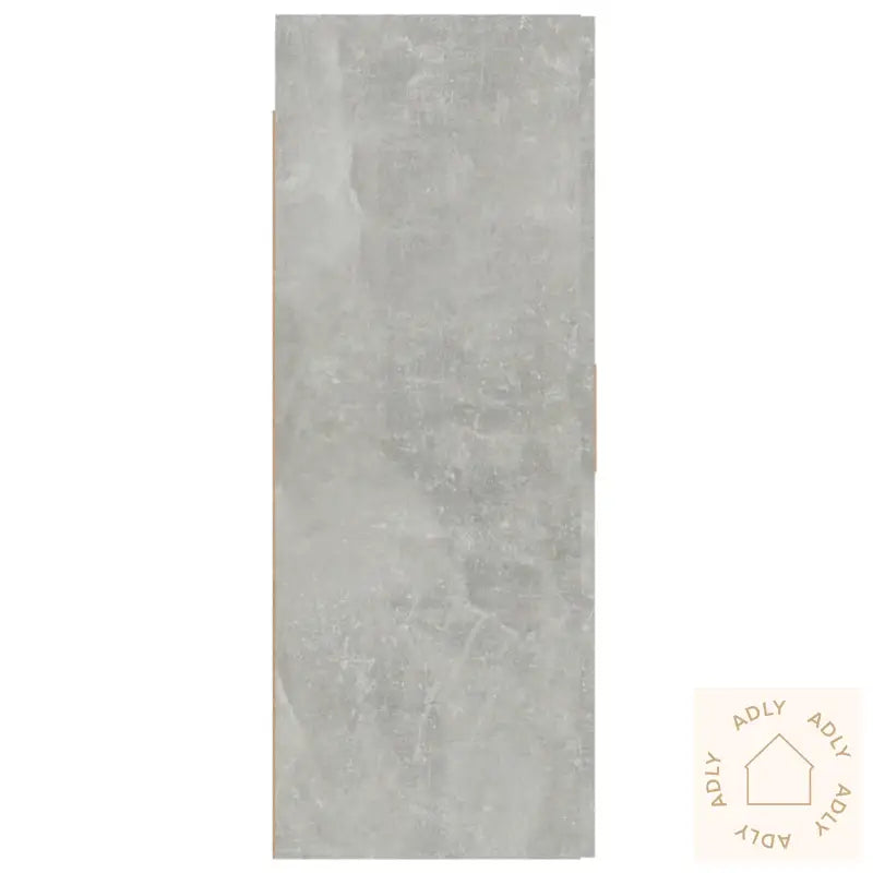 Hengende Veggskap Betonggrå 69,5X34X90 Cm