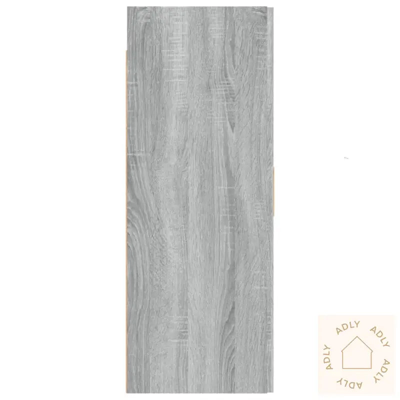 Hengende Veggskap Grå Sonoma 69,5X34X90 Cm