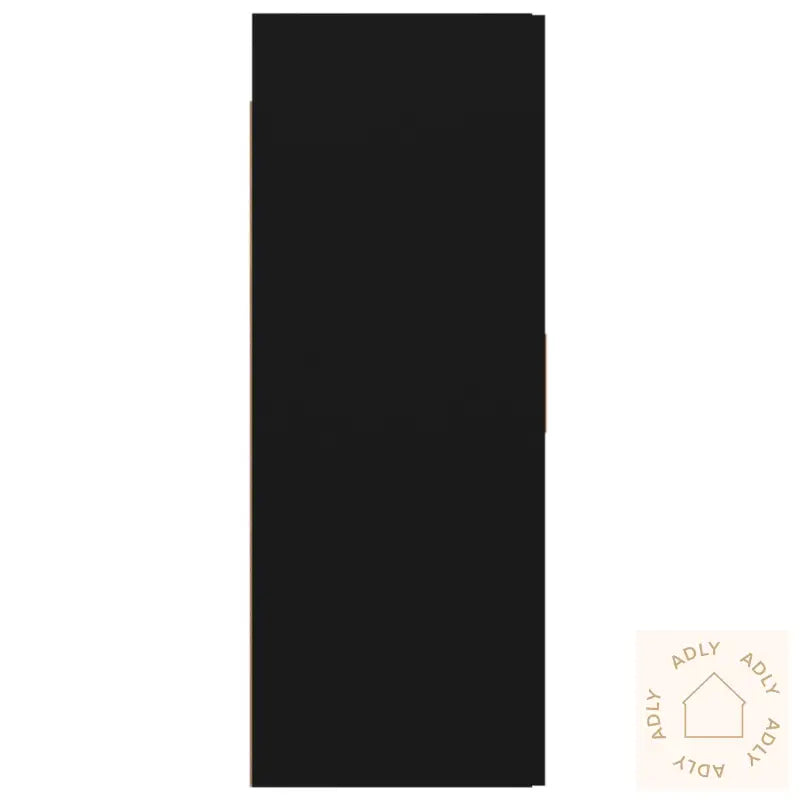 Hengende Veggskap Svart 69,5X34X90 Cm