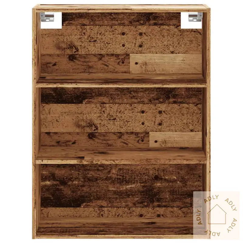 Hengende Veggskap Gammelt Tre 69,5X32,5X90 Cm