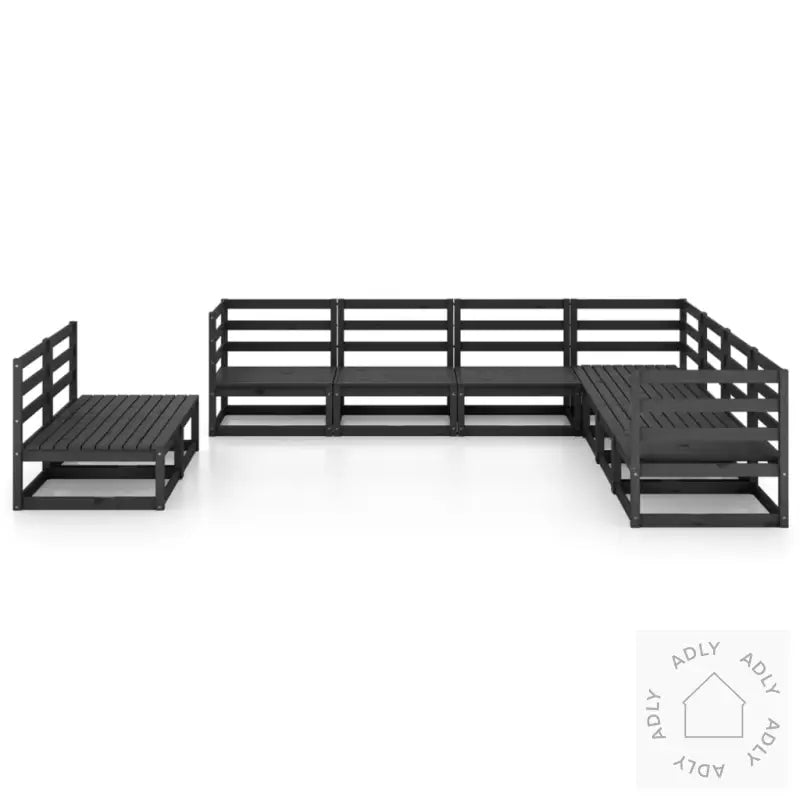 Hagesofagruppe 9 Deler Svart Heltre Furu