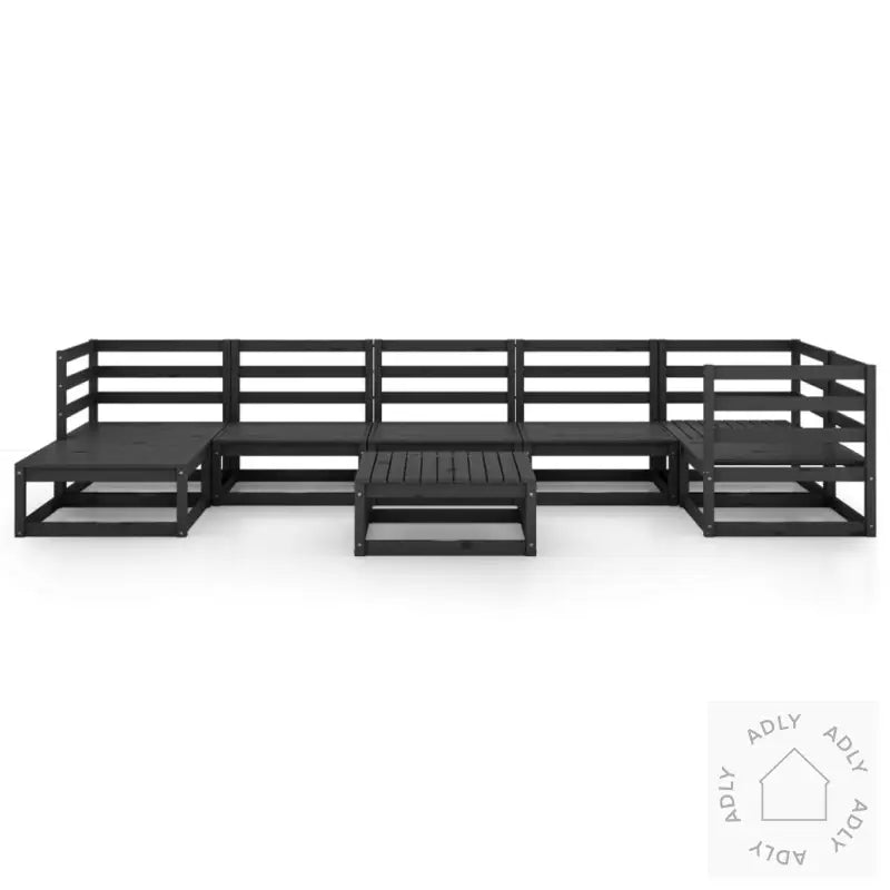 Hagesofagruppe 8 Deler Svart Heltre Furu