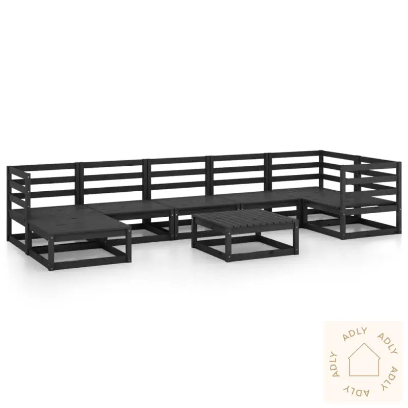 Hagesofagruppe 8 Deler Svart Heltre Furu