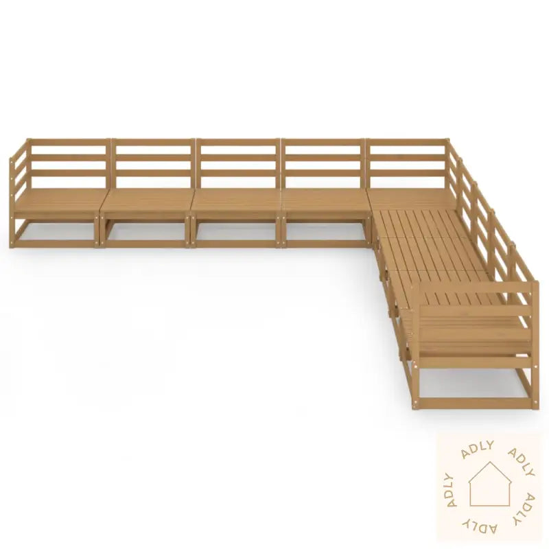 Hagesofagruppe 9 Deler Honningbrun Heltre Furu