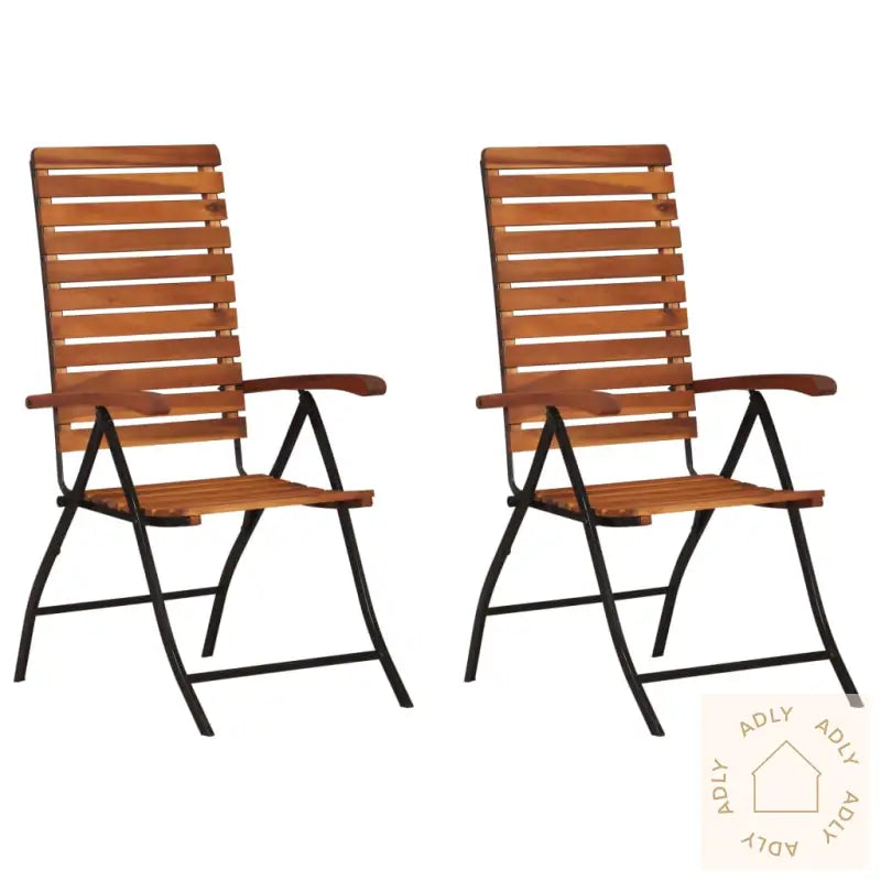 Hagelenestol 2 Stk Heltre Akasie