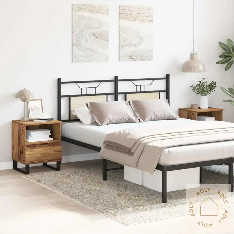 Nattbord 2 Stk Gammelt Tre 40X35X50 Cm Konstruert Tre