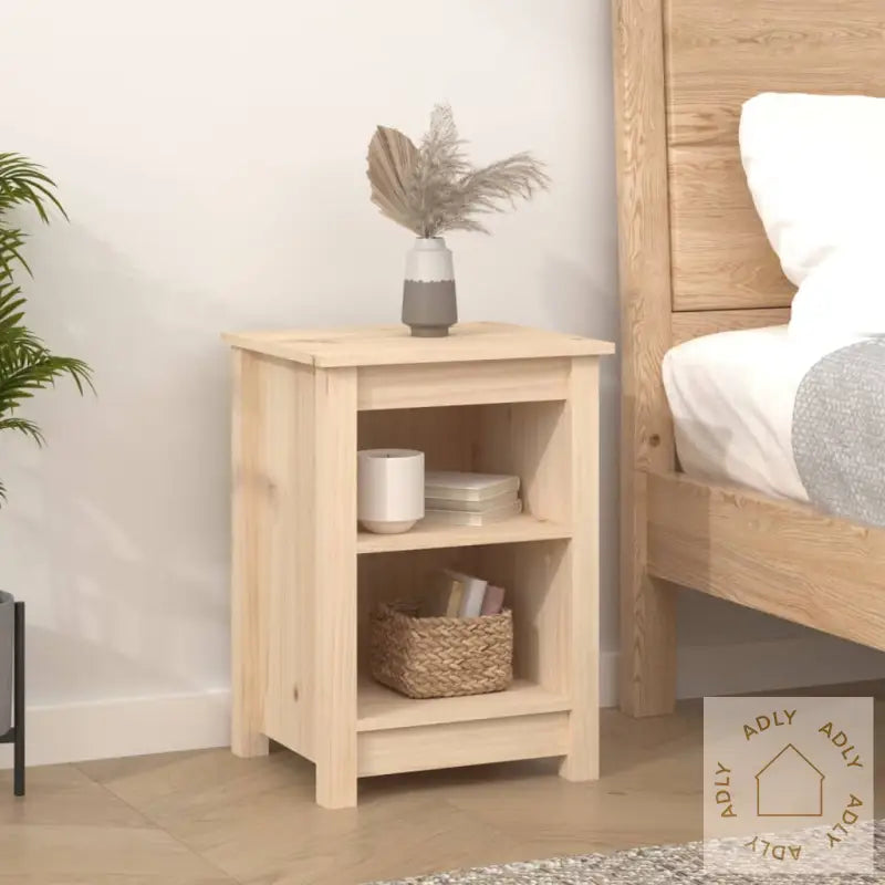 Nattbord 2 Stk 40X35X55 Cm Heltre Furu