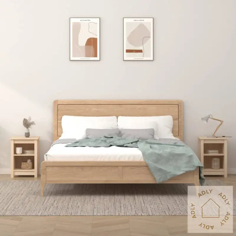 Nattbord 2 Stk 40X35X55 Cm Heltre Furu