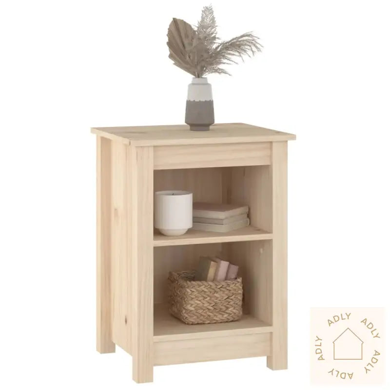 Nattbord 2 Stk 40X35X55 Cm Heltre Furu