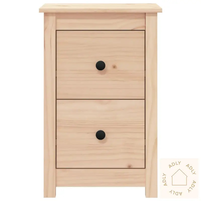 Nattbord 2 Stk 40X35X61,5 Cm Heltre Furu