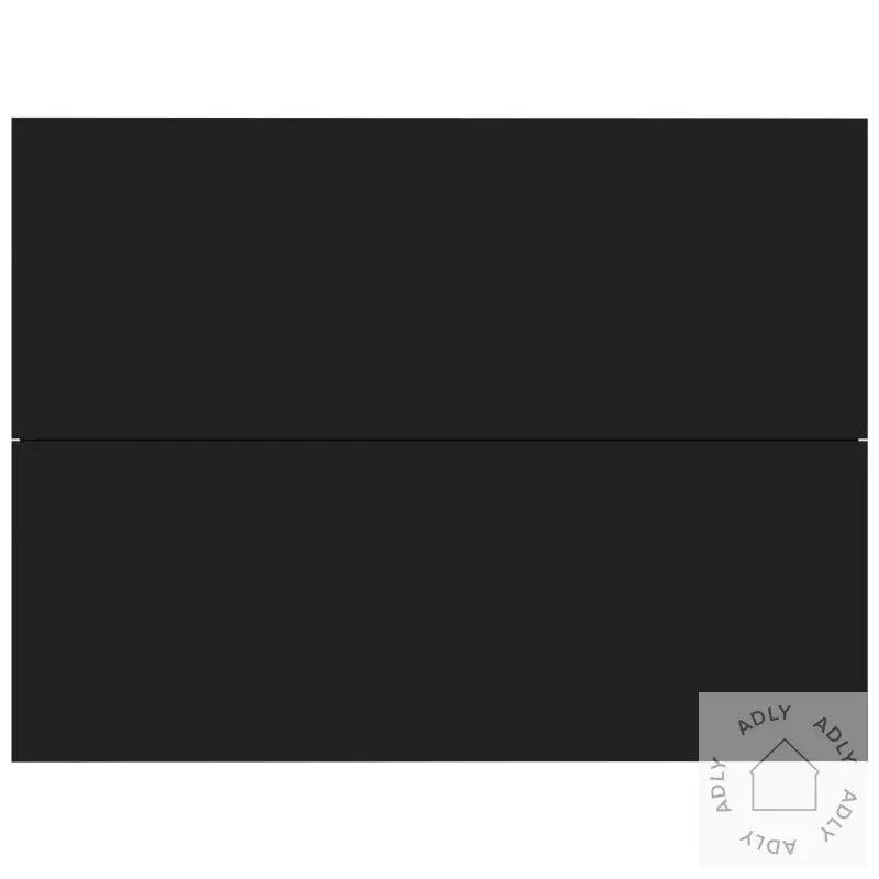 Nattbord 2 Stk Svart 40X30X30 Cm Konstruert Tre