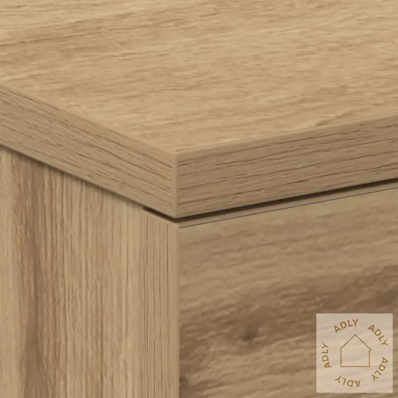 Nattbord 2 Stk Artisan Eik 38X35X55 Cm Konstruert Tre