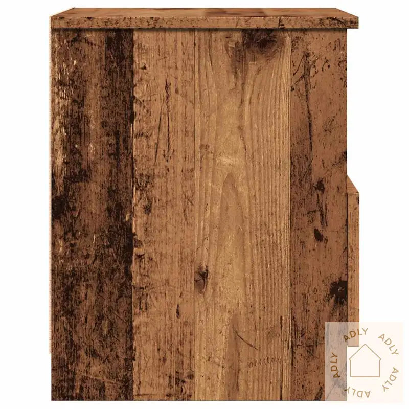 Nattbord 2 Stk Gammelt Tre 40X40X50 Cm Konstruert Tre