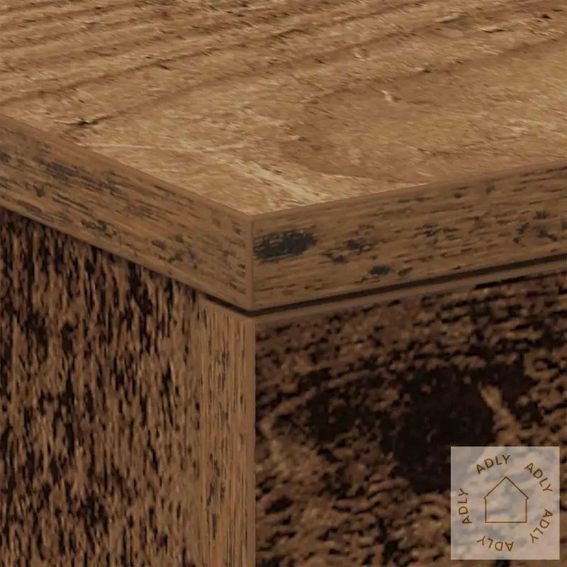 Nattbord 2 Stk Gammelt Tre 38X35X55 Cm Konstruert Tre