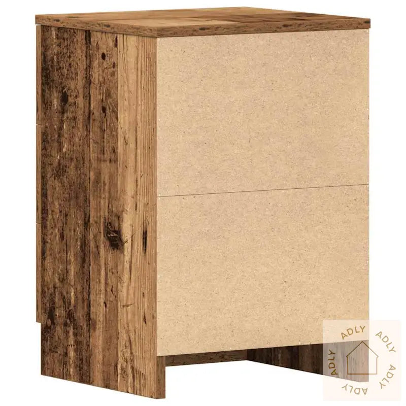 Nattbord 2 Stk Gammelt Tre 38X35X55 Cm Konstruert Tre