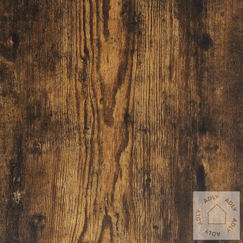 Nattbord 2 Stk Røkt Eik 38X35X56 Cm Konstruert Tre