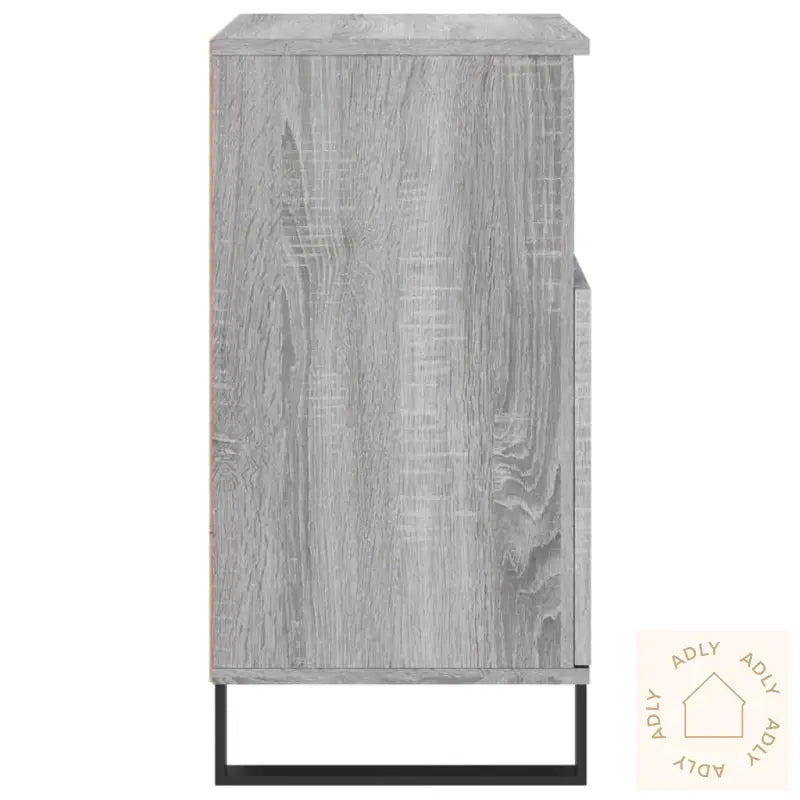 Skjenker 3 Stk Grå Sonoma Konstruert Tre