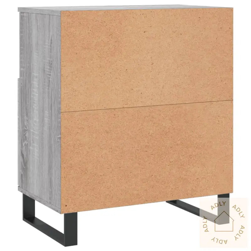 Skjenker 3 Stk Grå Sonoma Konstruert Tre