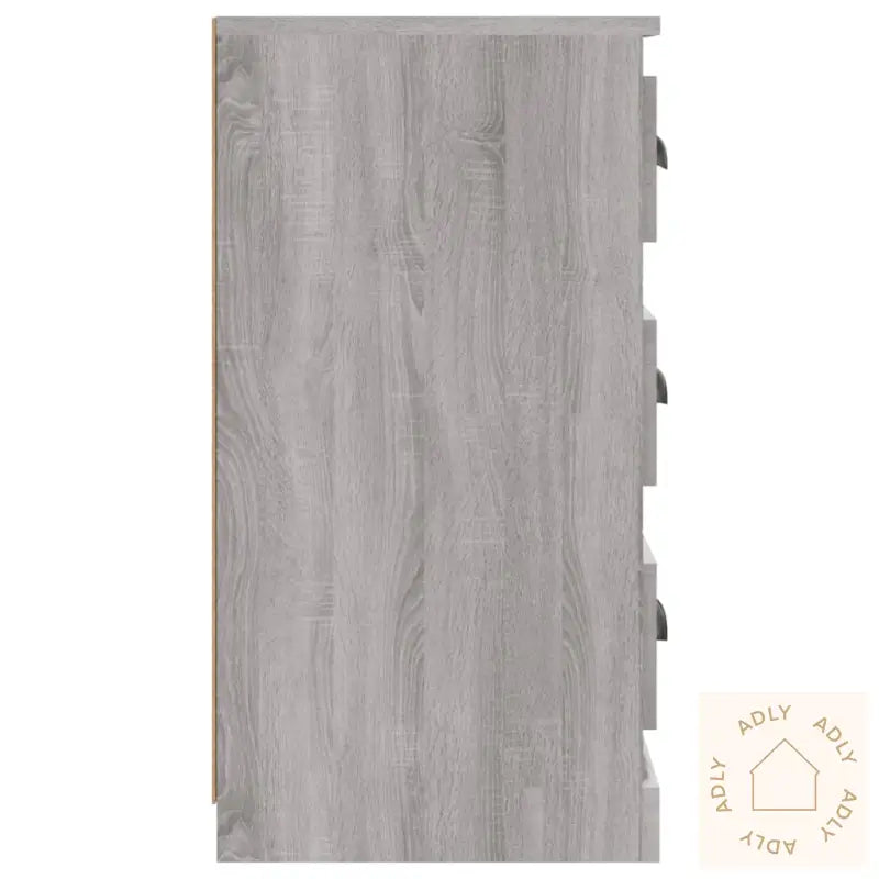 Skjenker 2 Stk Grå Sonoma Konstruert Tre