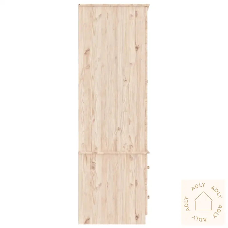 Garderobe Alta 90X55X170 Cm Heltre Furu