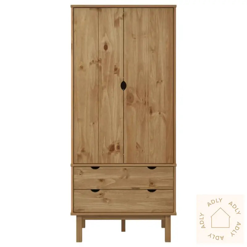 Garderobe Otta 76,5X53X172 Cm Heltre Furu
